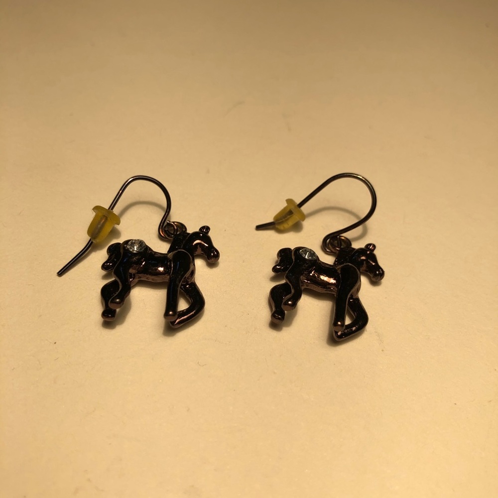 Horse earrings
